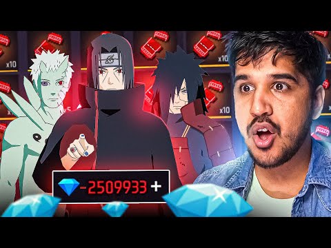 NARUTO 2.0 ( ITACHI BUNDLE) EVENT in FREE FIRE thumbnail