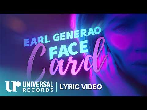 Earl Generao - FACE CARD (Official Lyric Video) thumbnail