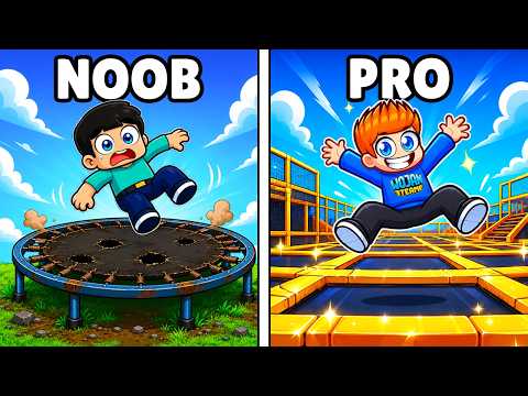 Zbudowałem NAJWIĘKSZY PARK TRAMPOLIN za $1,000,000 w Roblox! thumbnail