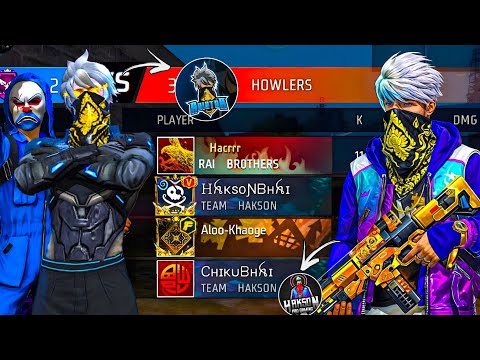 RAISTAR VS HAKSON & CHIKU BHAI ? IN FREE FIRE thumbnail