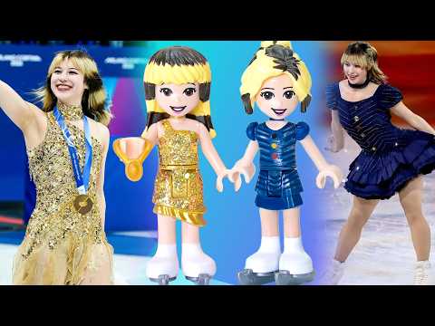 Making Alysa Liu into a minidoll | LEGO custom doll repaint thumbnail
