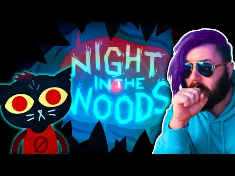 🌈QUEER CUTE HORROR GAME??😱| night in the woods thumbnail