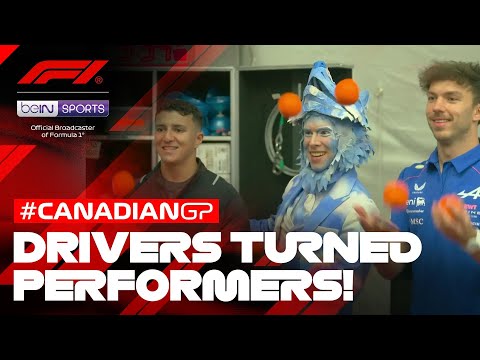 Pierre Gasly and Isack Hadjar try their hand at Cirque du Soleil! | Formula 1 2026 thumbnail