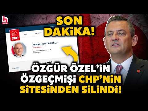SON DAKİKA! CHP'nin sitesinde Özgür Özel'in özgeçmişi silinip Kılıçdaroğlu'nun özgeçmişi yazıldı! thumbnail