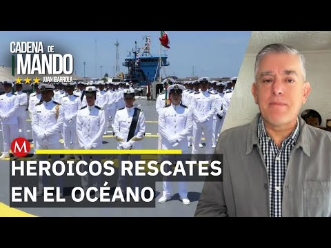 Marina Armada rescata a migrantes en alta mar en Día de la Marina | Cadena de Mando thumbnail