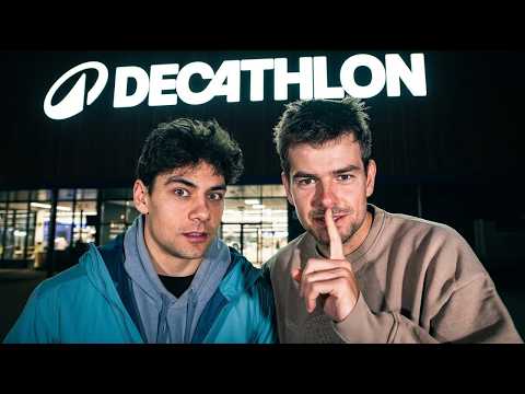 SPĘDZILIŚMY NOC W DECATHLONIE thumbnail