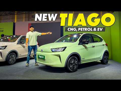 New 2026 Tata Tiago CNG, Petrol & Electric First Impressions | Gagan Choudhary thumbnail