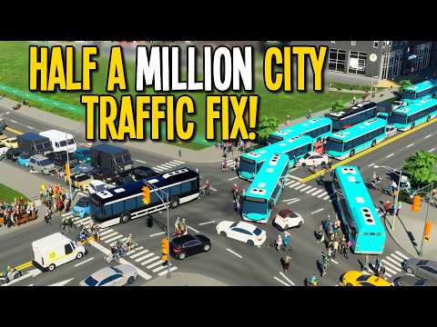 Fixing Traffic in a HUGE City About to Break! thumbnail
