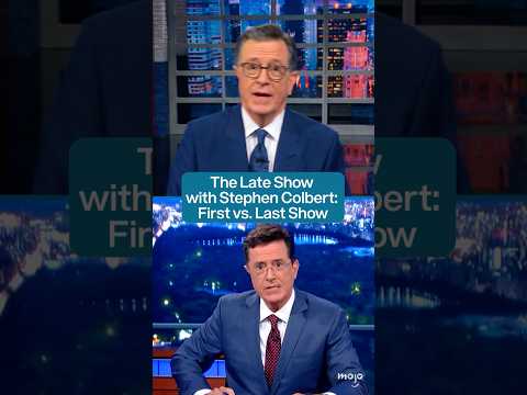 The Late Show with Stephen Colbert: First vs Last Show thumbnail