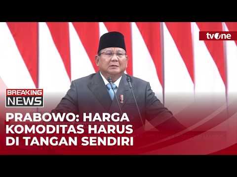 TEGAS! Presiden Prabowo Ogah Harga Komoditas Indonesia Disetir Bangsa Lain | Breaking News thumbnail