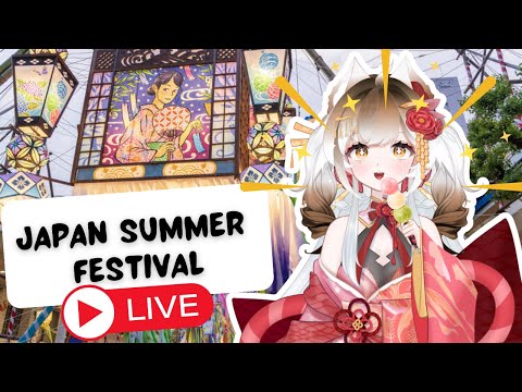 Vtuber goes to a Japanese Festival IRL! #envtuber thumbnail