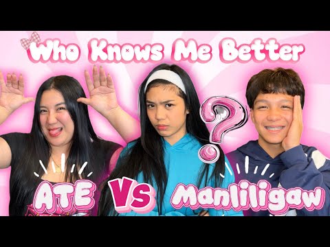 VLOG #8 : WHO KNOWS ME BETTER + ATE VS. MANLILIGAW | ELLAINE YAY FAMILYAY thumbnail