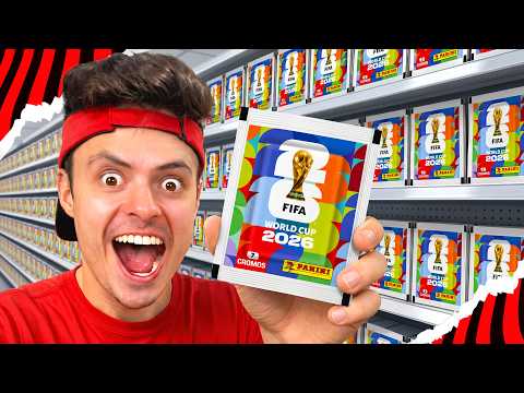 COMPREI 1000 FIGURINHAS E COMPLETEI O ÁLBUM DOURADO DA COPA 2026 thumbnail