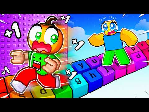 1 Saniye = 1 Hız ile RAHATLATICI KLAVYE Parkurunu Geçtim! 😱 | Roblox thumbnail