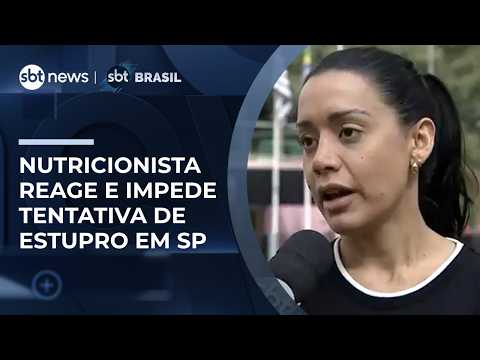Nutricionista reage a ataque e impede tentativa de estupro em Barueri (SP) | #SBTBrasil thumbnail