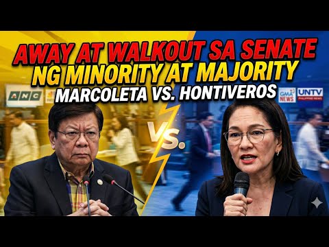 RTIA SA SENADO- MARCOLETA VS. HONTIVEROS, MINORITY WALKOUT VS. MAJORITY thumbnail
