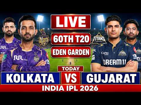 Live KKR vs GT Match | Kolkata Vs Gujrat Cricket | IPL Score KKR vs GT live 1st innings last 5 Ov thumbnail