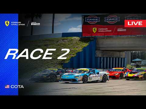 LIVE Ferrari Challenge North America - COTA, Race 2 thumbnail