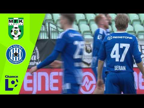Chance Liga Highlights: MFK Karviná - SK Sigma Olomouc 1:3 thumbnail