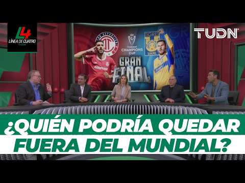 👀🔥 ¿Quién está más OBLIGADO a ganar un título internacional, Toluca o Tigres? 👹🐯 | Línea de 4 thumbnail