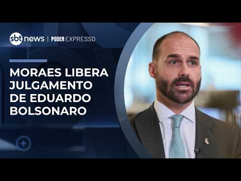 Moraes libera julgamento de Eduardo Bolsonaro no STF | #PoderExpresso thumbnail