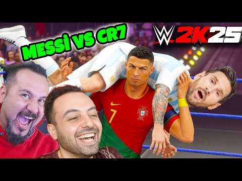 WWE MESSİ vs RONALDO! SPİDERMAN-İRONMAN TÜM KAHRAMANLAR KAPIŞIYOR! thumbnail
