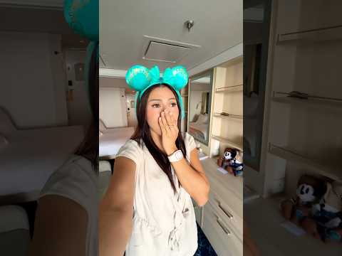 Así es mi habitación en el Crucero de Disney #crucero #disney #disneycruise thumbnail