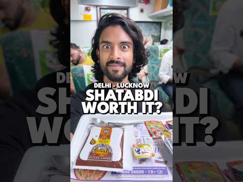 Executive Class Food on Shatabdi Worth It? ?? thumbnail