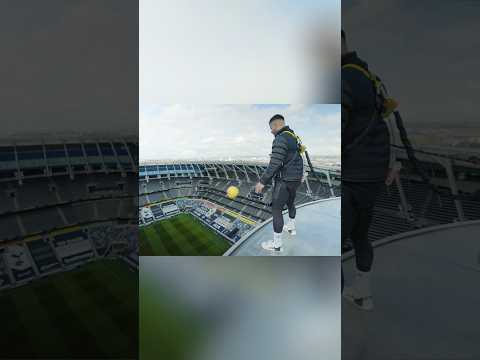 World Record Touch from roof of Spurs Stadium! 😱🏟️ thumbnail