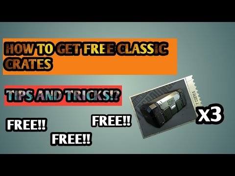 HOW TO GET CLASSIC CRATES FREE IN PUBG MOBILE|| PUBG MOBILE TIPS AND TRICKS thumbnail