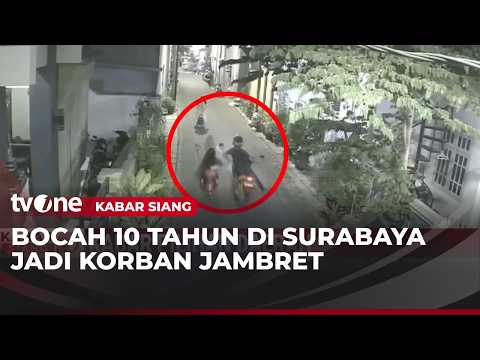 Jambret Rampas Ponsel Bocah hingga Korban Jatuh dari Sepeda Listrik | Kabar Siang thumbnail