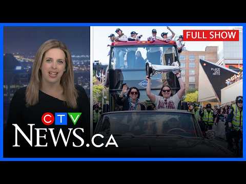Montreal Victoire hold championship parade | CTV News Montreal at 11:30 p.m. for May 31, 2026 thumbnail