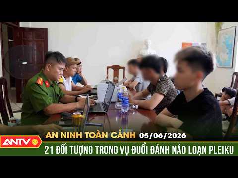 Nhóm đối tượng mang hung khí rượt đuổi kinh hoàng trên phố | An ninh toàn cảnh ngày 5/6 | ANTV thumbnail