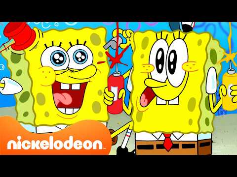 Bob l'éponge | 90 minutes de pure folie avec Bob l'éponge 🧽 | Nickelodeon France thumbnail