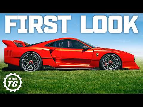 New 1000hp Koenigsegg-Engined Hypercar: A Modern Ferrari F40! | 4K thumbnail