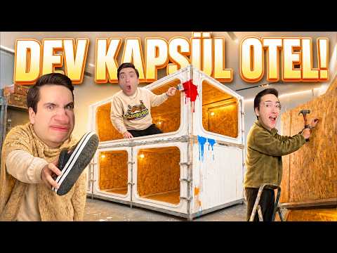 Efekan'ın Maceraları 37.Bölüm - Eve Kapsül Otel İnşa Ettik! thumbnail