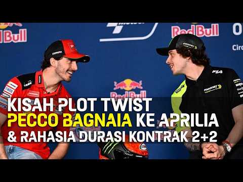 MOTOGP : KISAH PLOT TWIST PECCO BAGNAIA KE APRILIA DAN RAHASIA DURASI KONTRAK 2+2 TAHUN thumbnail