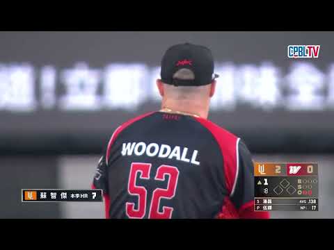 05/29 統一 VS 味全 一局上，蘇智傑2分砲炸裂！幫助統一先馳得點 thumbnail