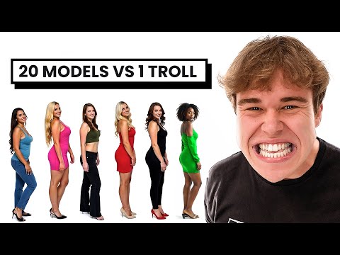 20 WOMEN VS 1 TROLL thumbnail