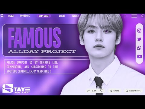 [Daily cover] Allday Project (유명한) "Famous" Cover By BRATZ.  thumbnail