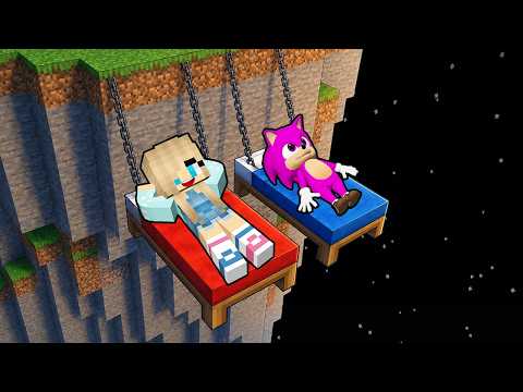 NEDEN Gece Dağda Uyuyoruz? - Minecraft thumbnail