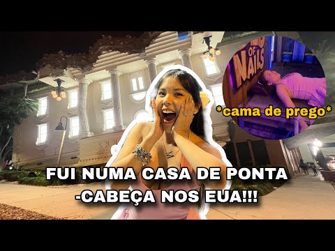 EU ACHEI UMA CASA DE PONTA-CABEÇA NOS EUA?? *fui numa cama de prego!!!* thumbnail