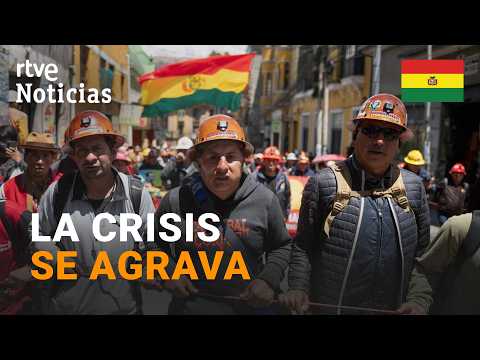 BOLIVIA |SE CUMPLEN CINCO semanas de PROTESTAS contra el PRESIDENTE PAZ  |RTVE thumbnail
