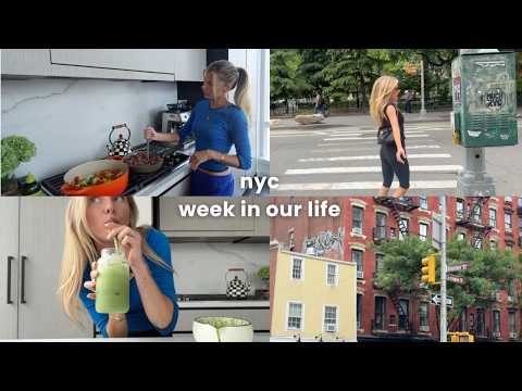 nyc week in our life | healthy homemade meals, first sonny angel unboxing, besties wedding weekend thumbnail