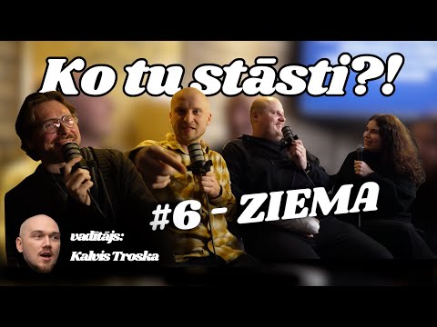 Ko tu stāsti?! #6 | Strautiņš, Žilins, Staškevičš, Grāmatiņa | Ziema thumbnail