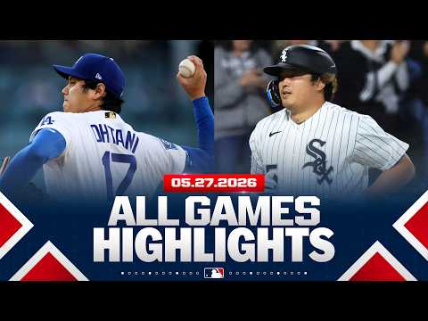 Highlights from ALL GAMES on 5/27 (Ohtani allows no hits, Murakami hits 20th homer, MORE!) thumbnail