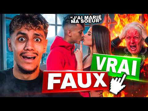 JE DOIS DEVINER SI L'ANECDOTE EST VRAIE 💀 (Vous êtes des malades) thumbnail