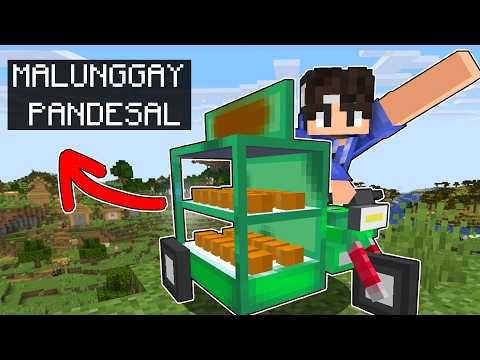 I Added MALUNGGAY PANDESAL in Minecraft thumbnail