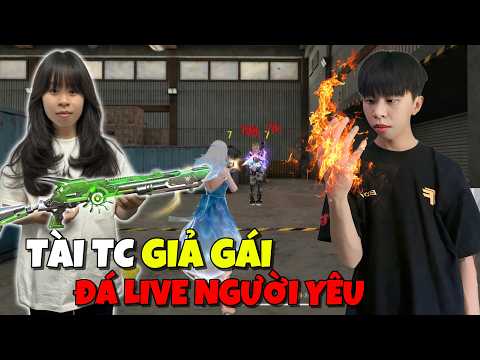 TÀI TC GIẢ GIỌNG GÁI ĐỂ ĐÁ LIVE EM NGƯỜI YÊU SIÊU CUTE | FREE FIRE thumbnail