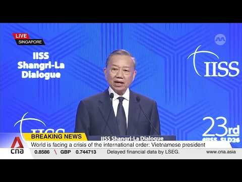 Shangri-La Dialogue: Vietnam's To Lam warns of three global crises in keynote speech thumbnail